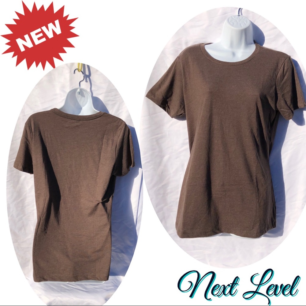 🆕 NEXT LEVEL SOFT TOP Brown size XL - Picture 4 of 13